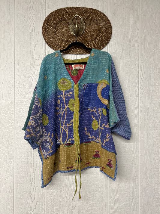 Pareo Kantha Hi-Lo Butterfly Top 0626 122