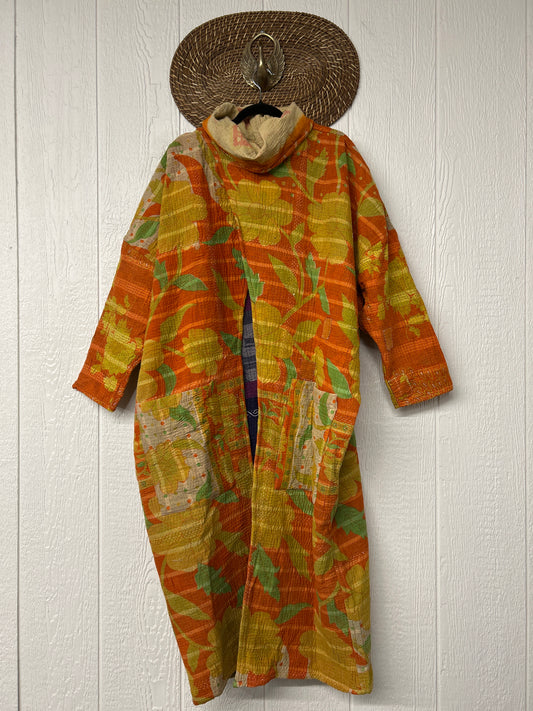Fine Kantha Cowl Split Pullover 1026 003
