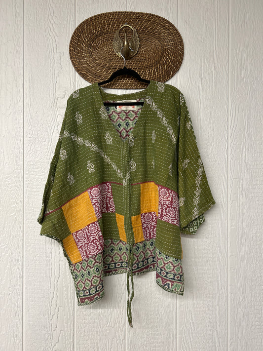 Pareo Kantha Hi-Lo Butterfly Top 0626 109