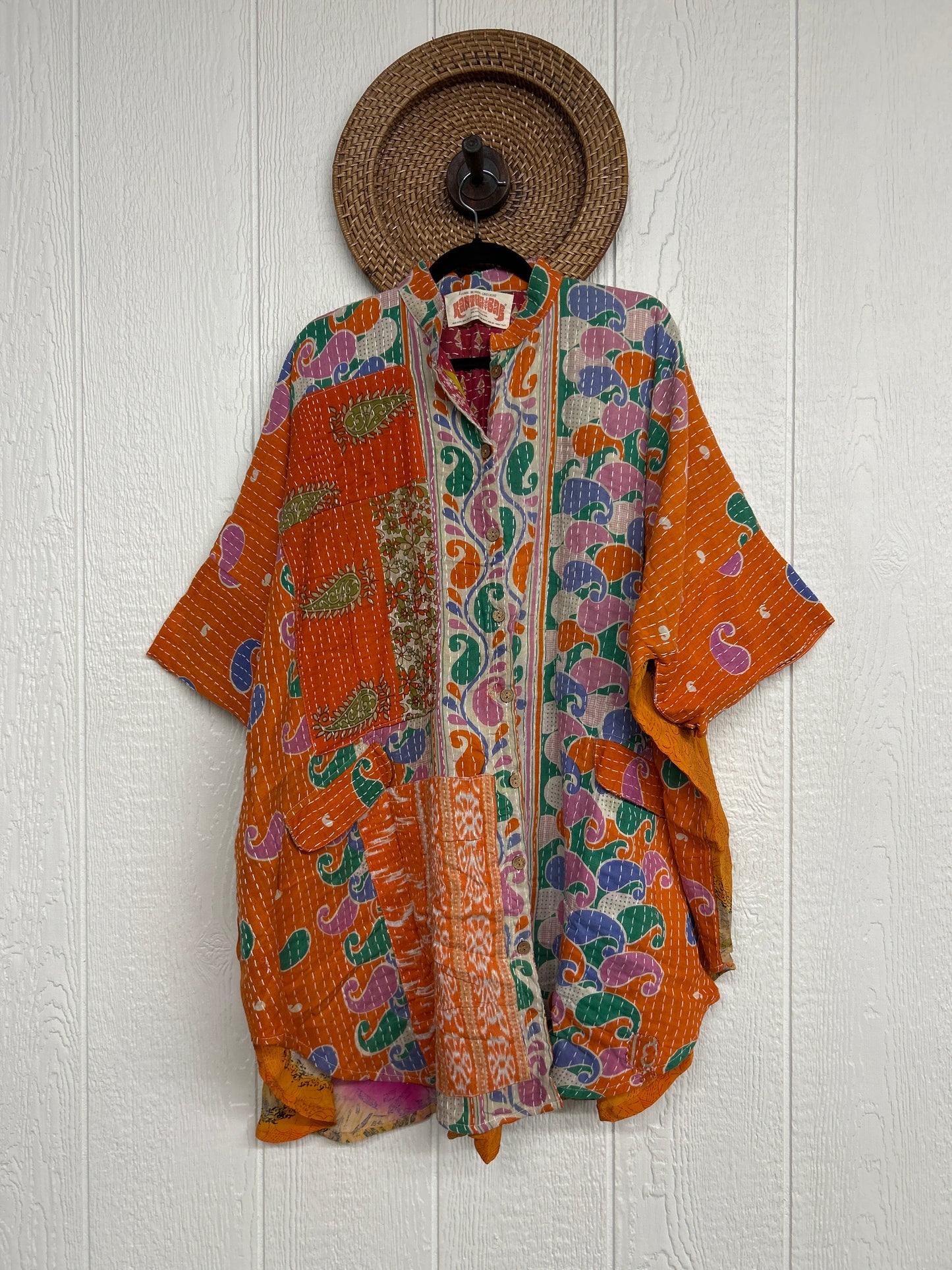 Pareo Kantha Free To Be Button-Down 0426 023