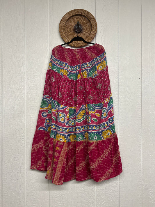 Pareo Kantha Lotus Maxi Skirt 0826 075