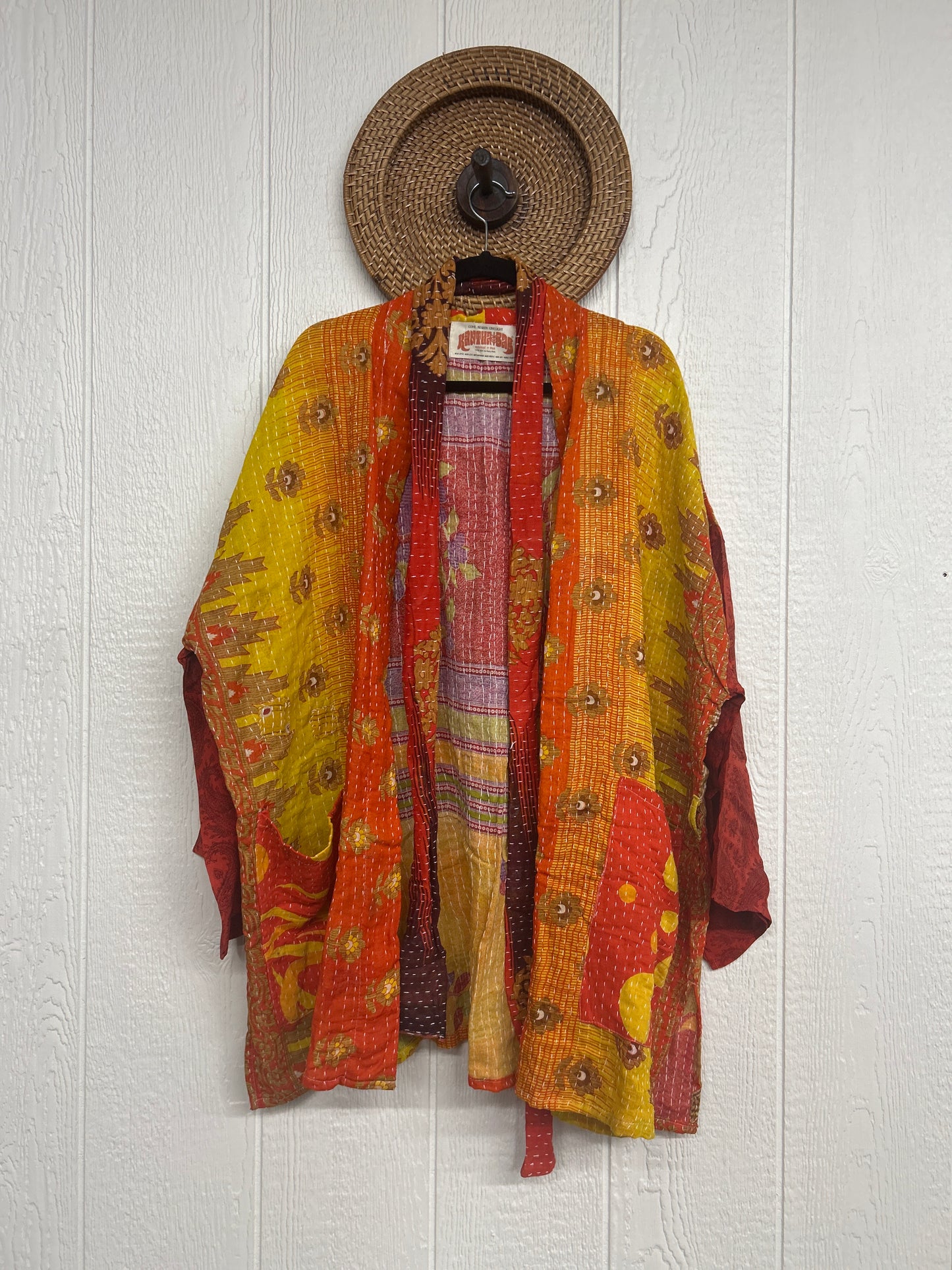 Pareo Kantha Shortie Majestic Kimono 0326 234