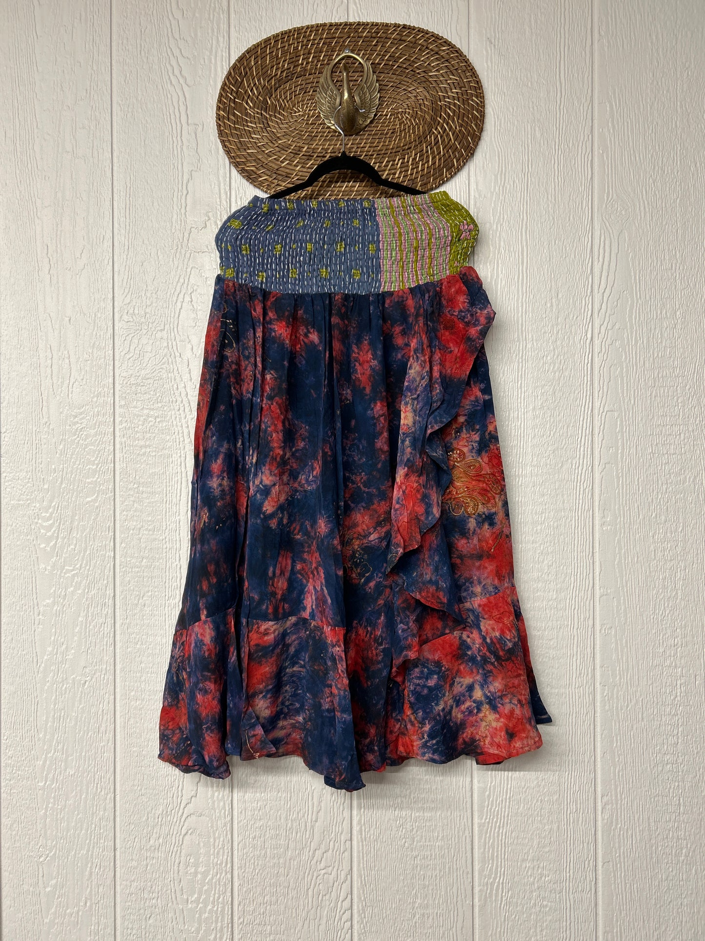 Crepe Sari Inner Peace Wrap Skirt 0626 066
