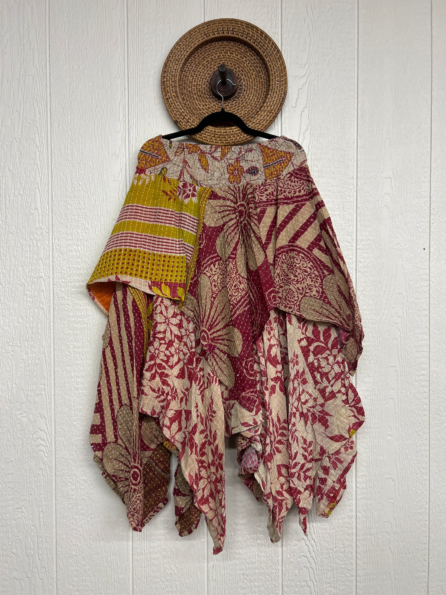 Pareo Kantha Pixie Skirt 0426 027