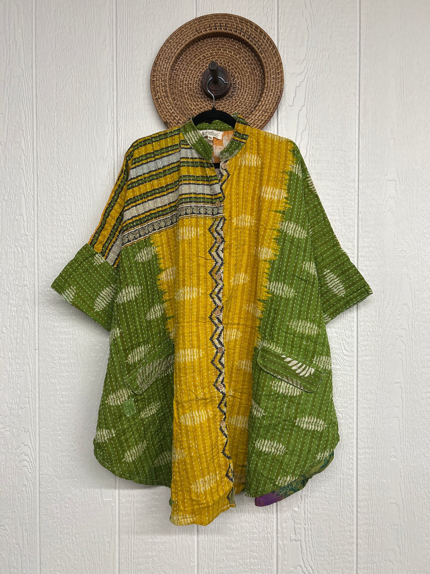 Pareo Kantha Free To Be Button-Down 0426 082