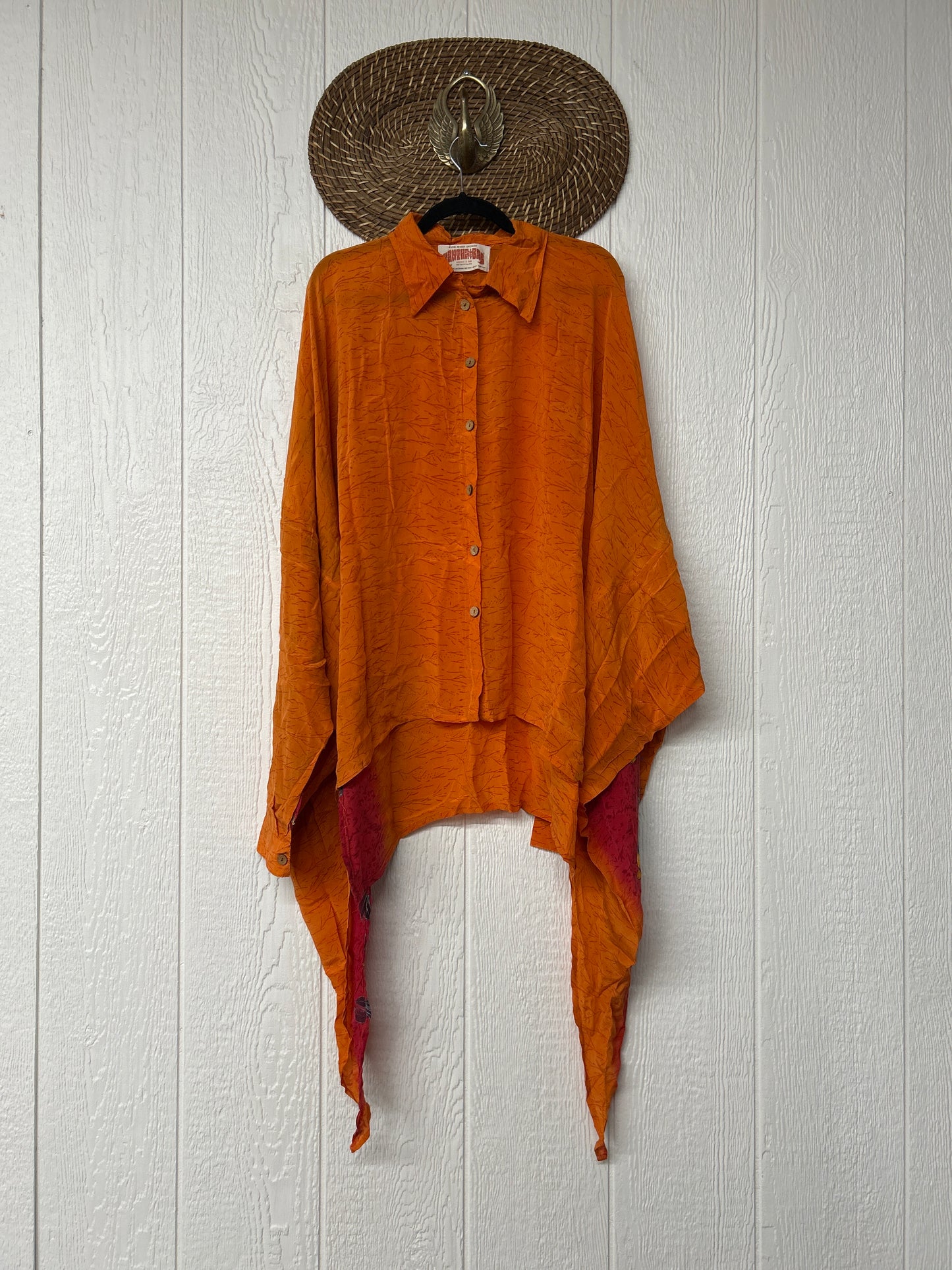 Crepe Sari Nirvana Button Down 1125 133