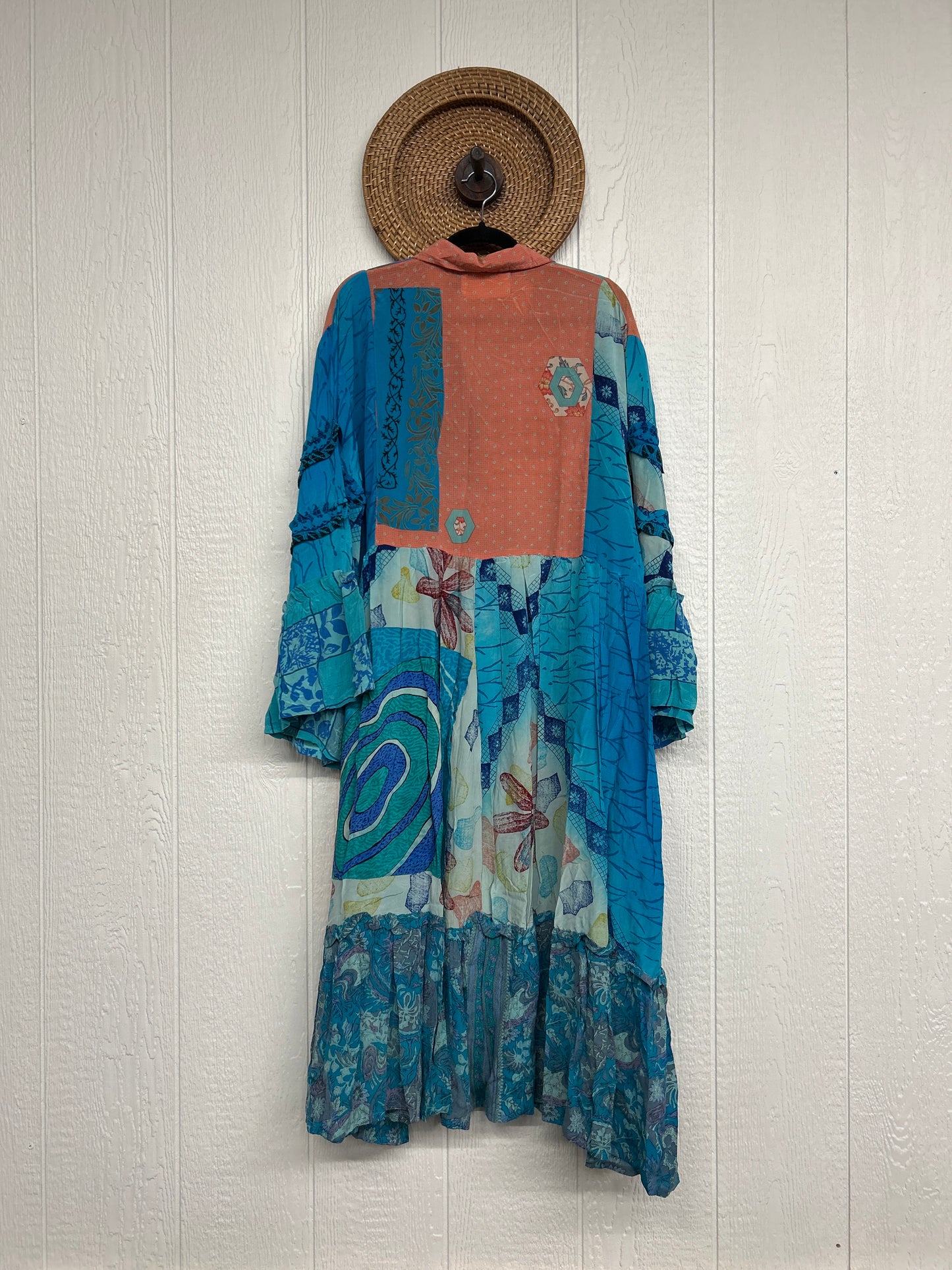 Crepe Sari Rhiannon Duster Dress 0226 192