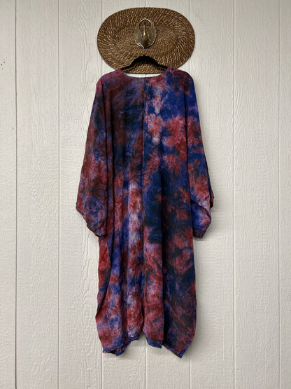 Crepe Sari Gaia Duster Dress 0826 008