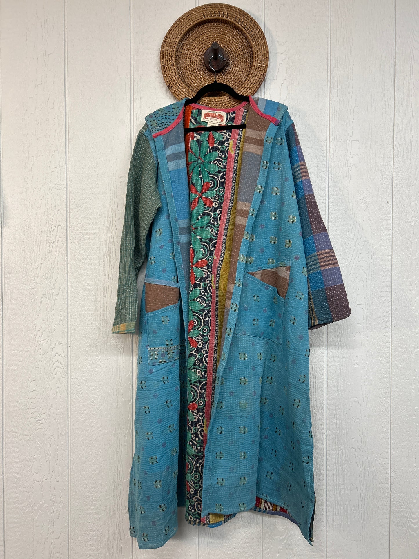 Fine Kantha Rising Sun Coat 1125 190