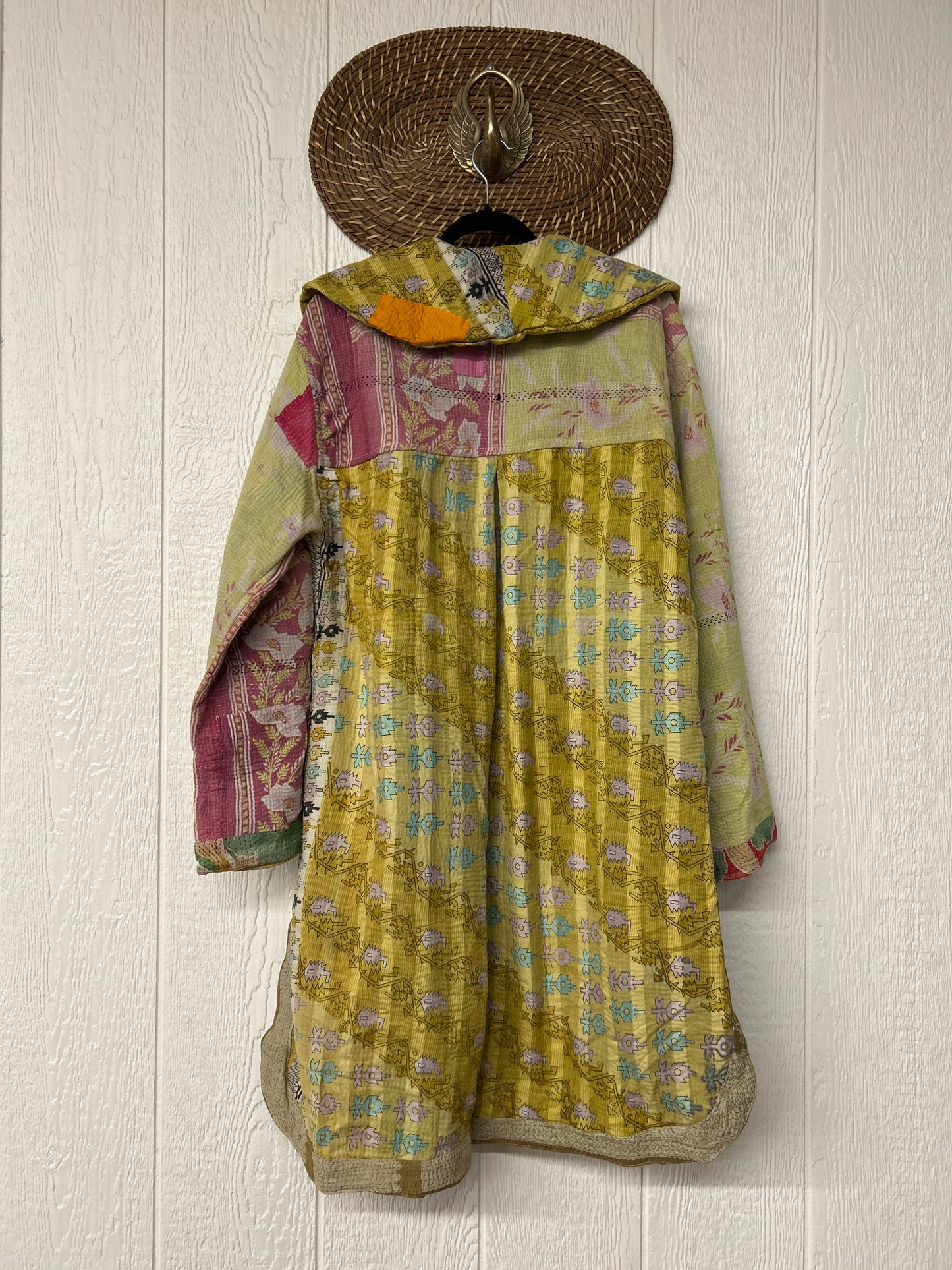 Fine Kantha Drifter Coat 1125 091