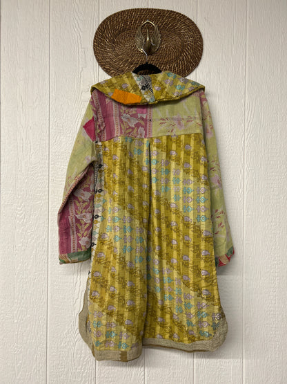 Fine Kantha Drifter Coat 1125 091