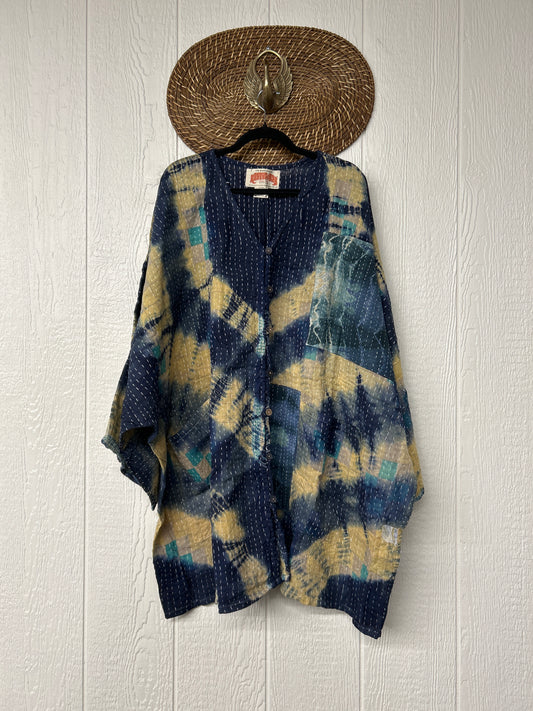 Pareo Kantha Gaia Button-Down Kimono 0526 008