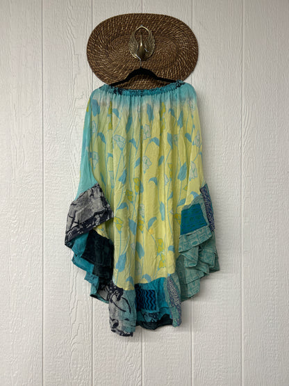 Crepe Wild Rose Skirt 1025 190