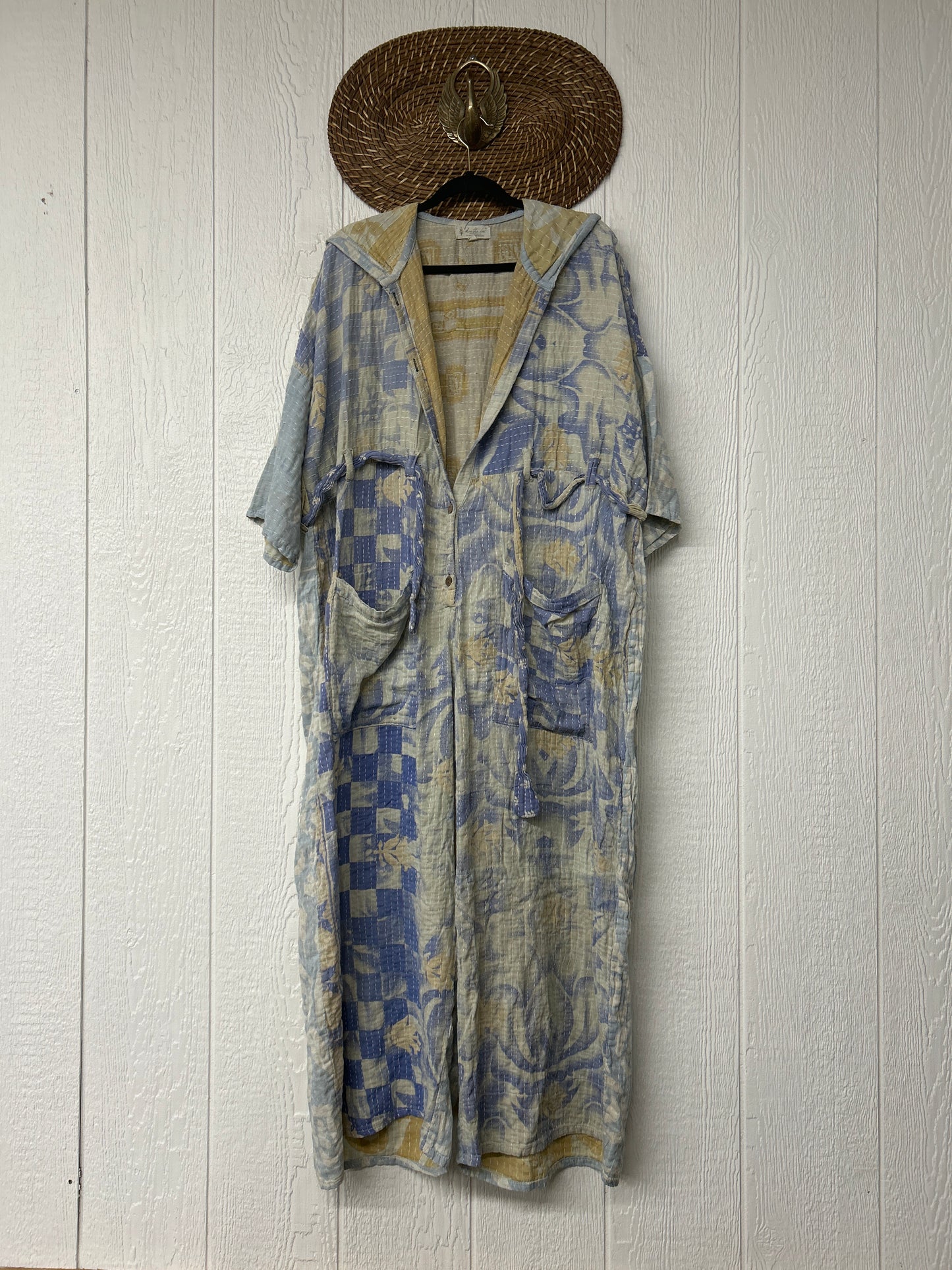 Alchemi Pareo Kantha Zen Hoodie Jumpsuit 0826 004