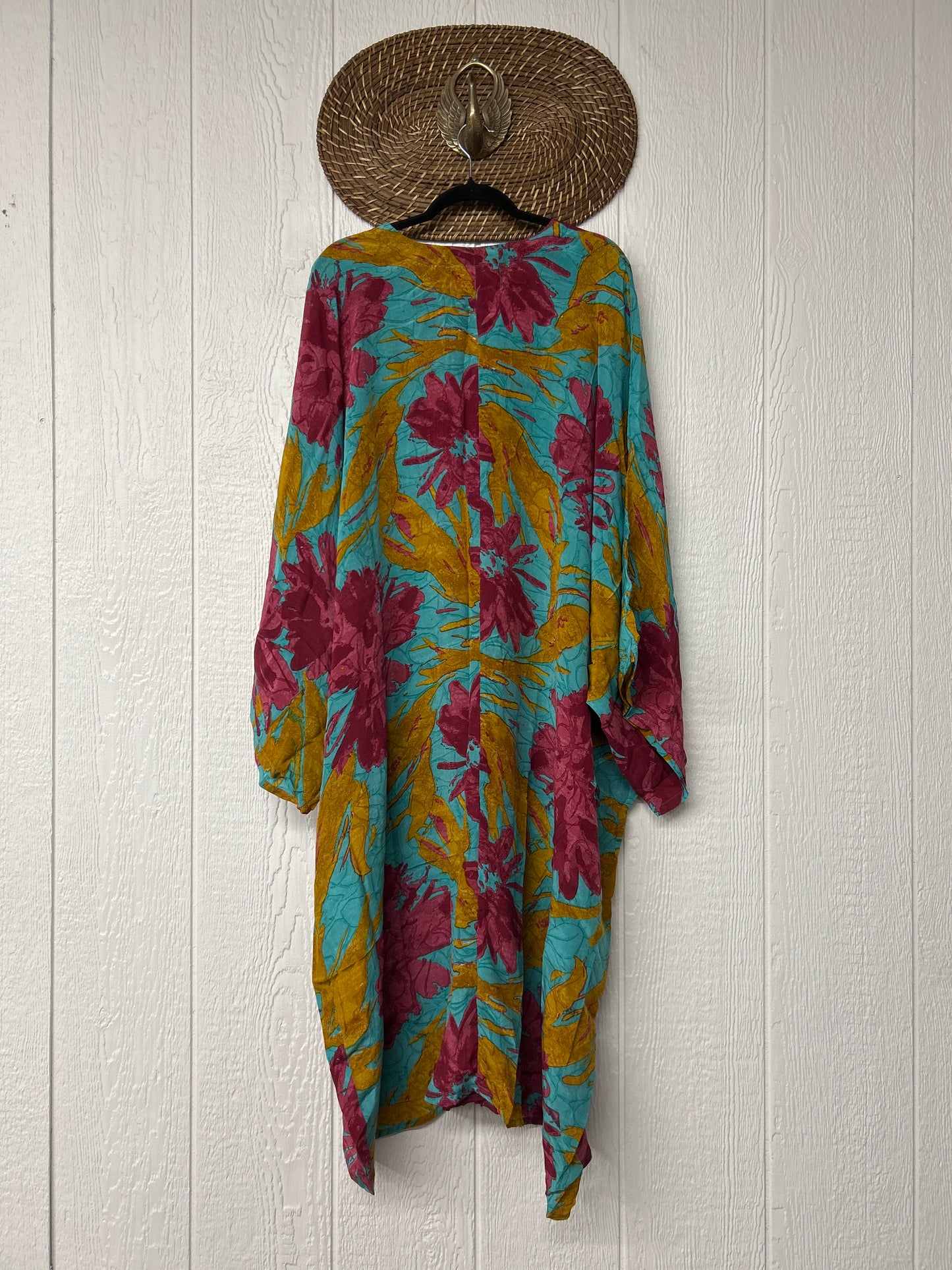 Crepe Sari Gaia Duster Dress 0826 002