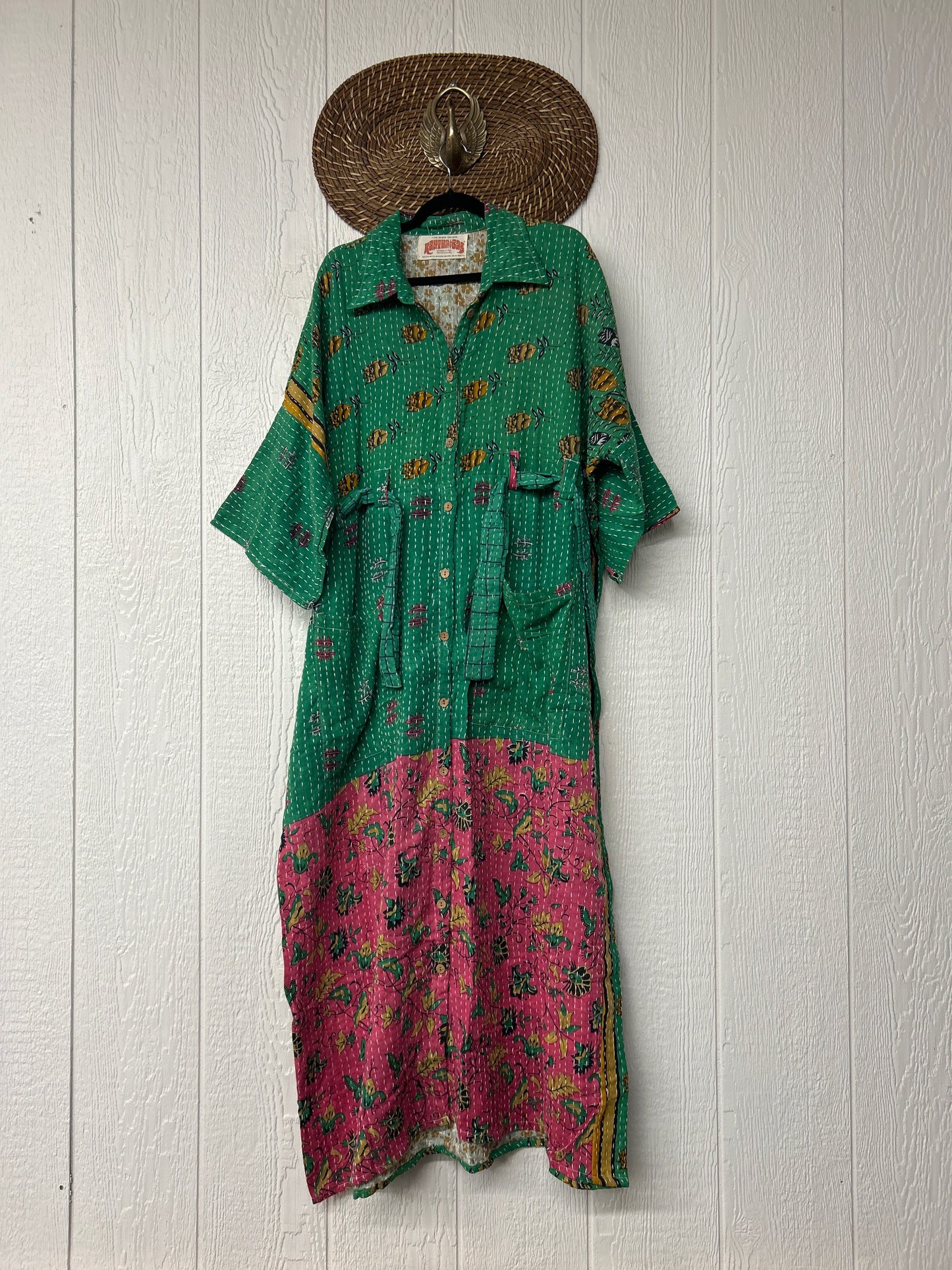 Pareo Kantha Gravity Duster Dress 0226 233