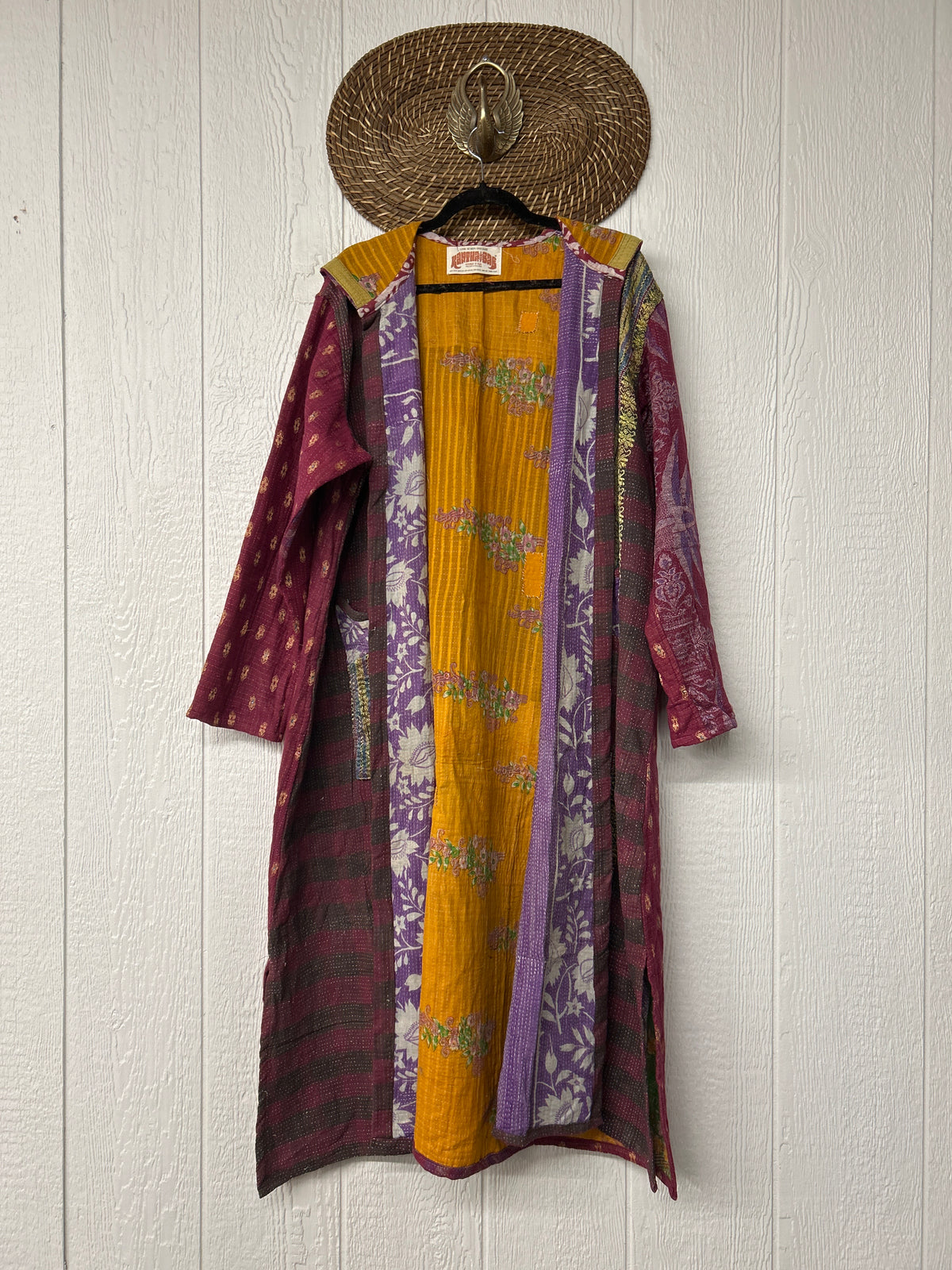 Fine Kantha Rising Sun Coat 1026 211