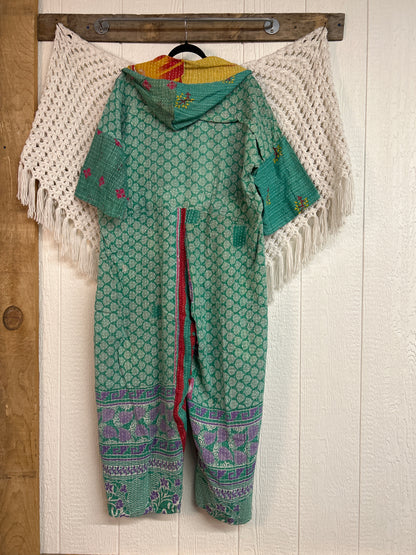 Kantha Zen Hoodie Jumpsuit 0925 190
