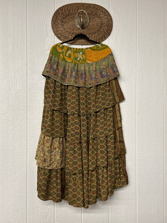 Rasgulla Sari Venus Ruffle Maxi 1125 136