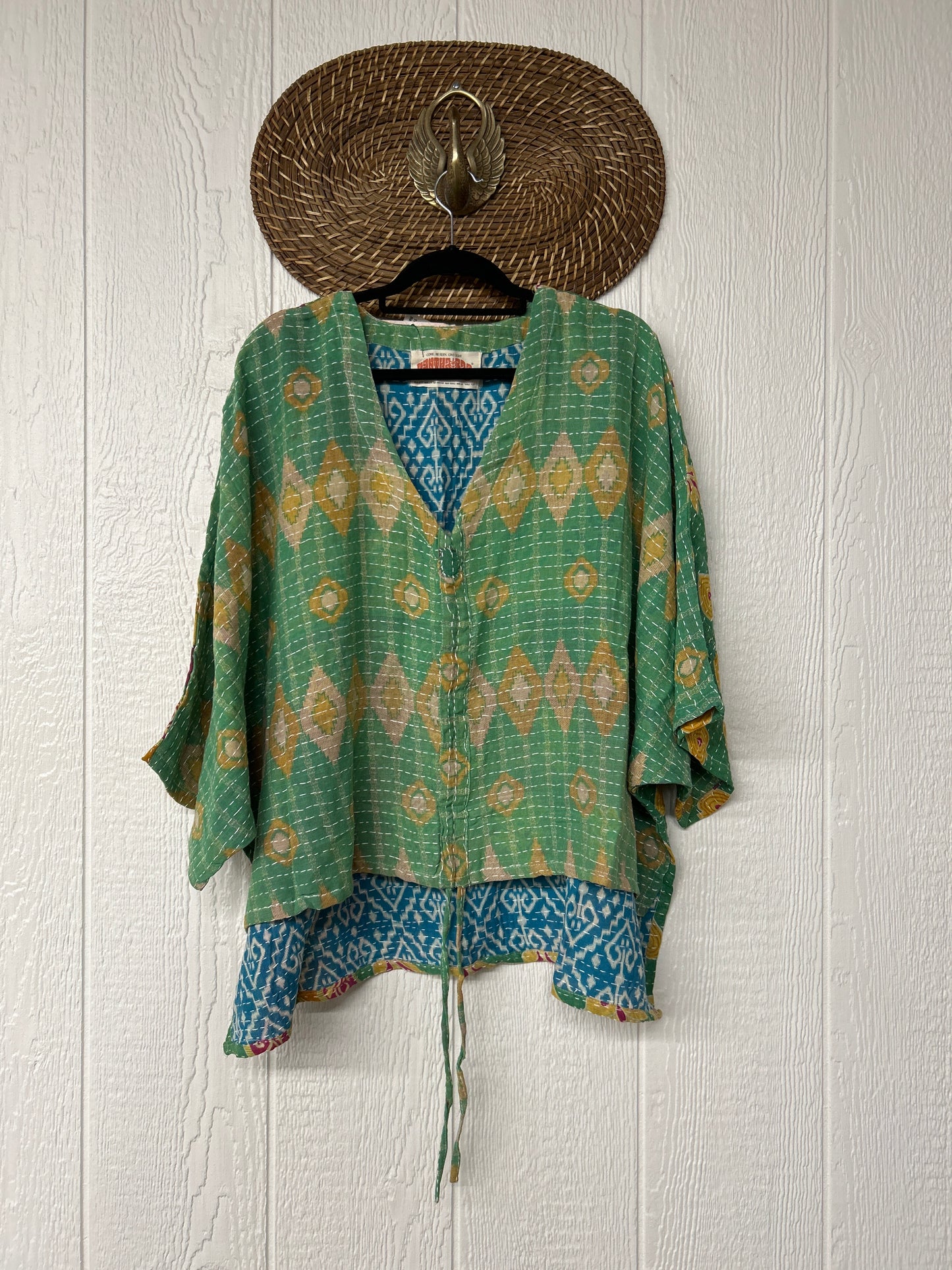 Pareo Kantha Hi-Lo Butterfly Top 0626 128