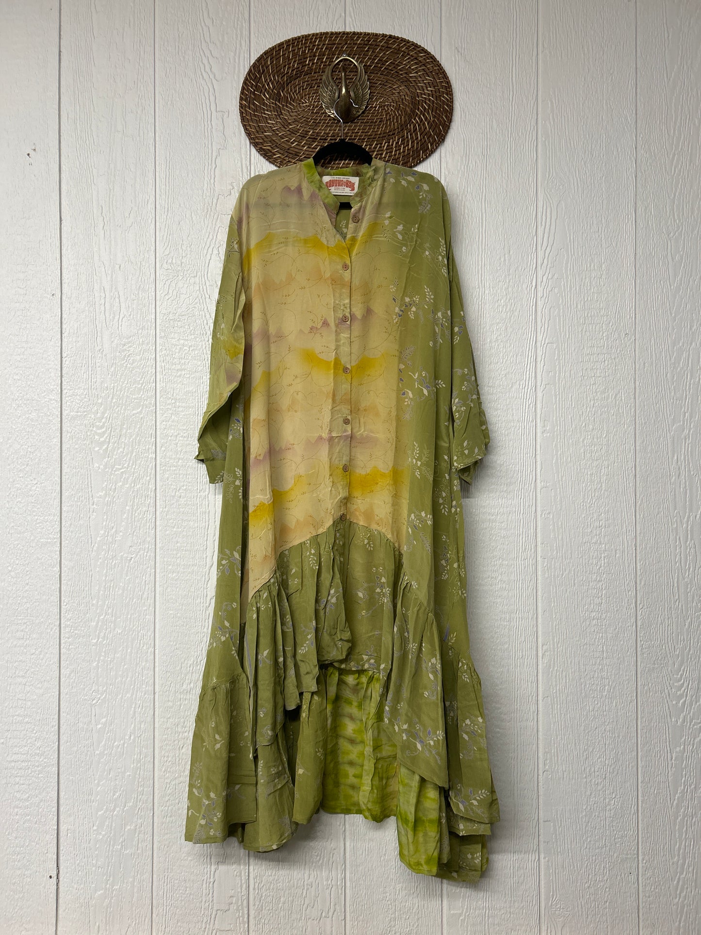 Crepe Sari Dahlia Duster Dress 0326 230
