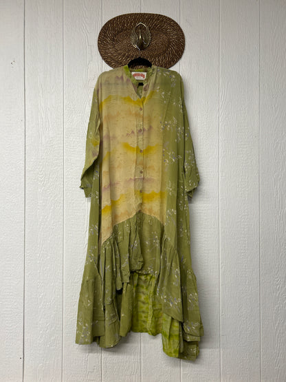 Crepe Sari Dahlia Duster Dress 0326 230