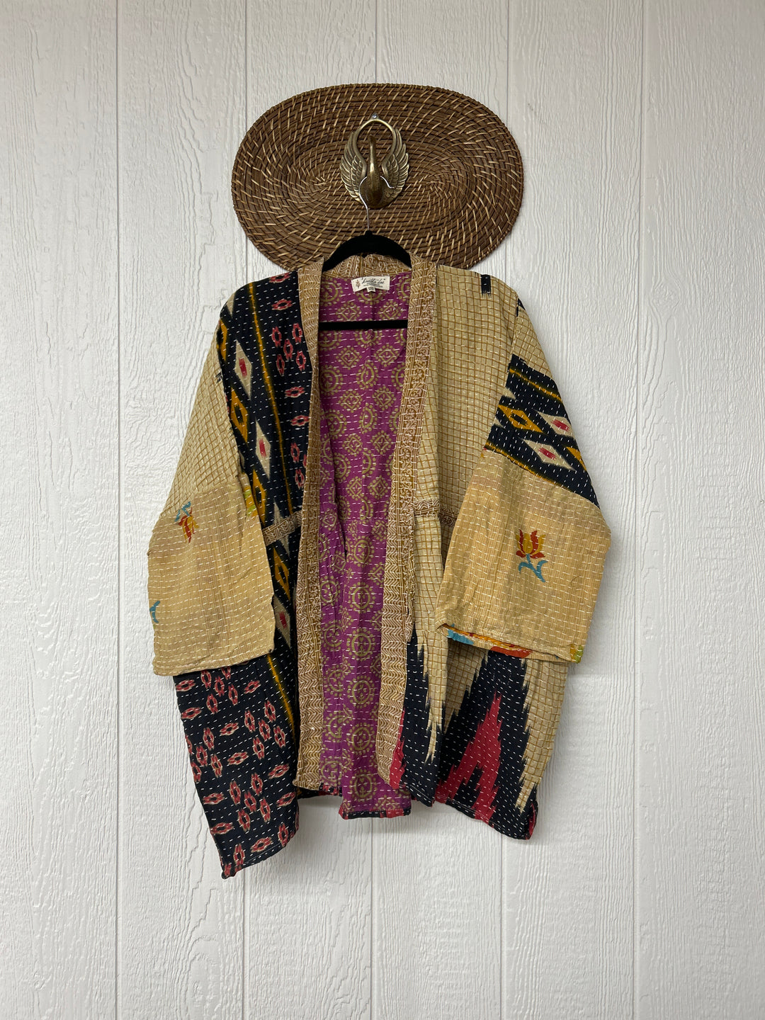 Kantha Shortie Kimono 0325 076