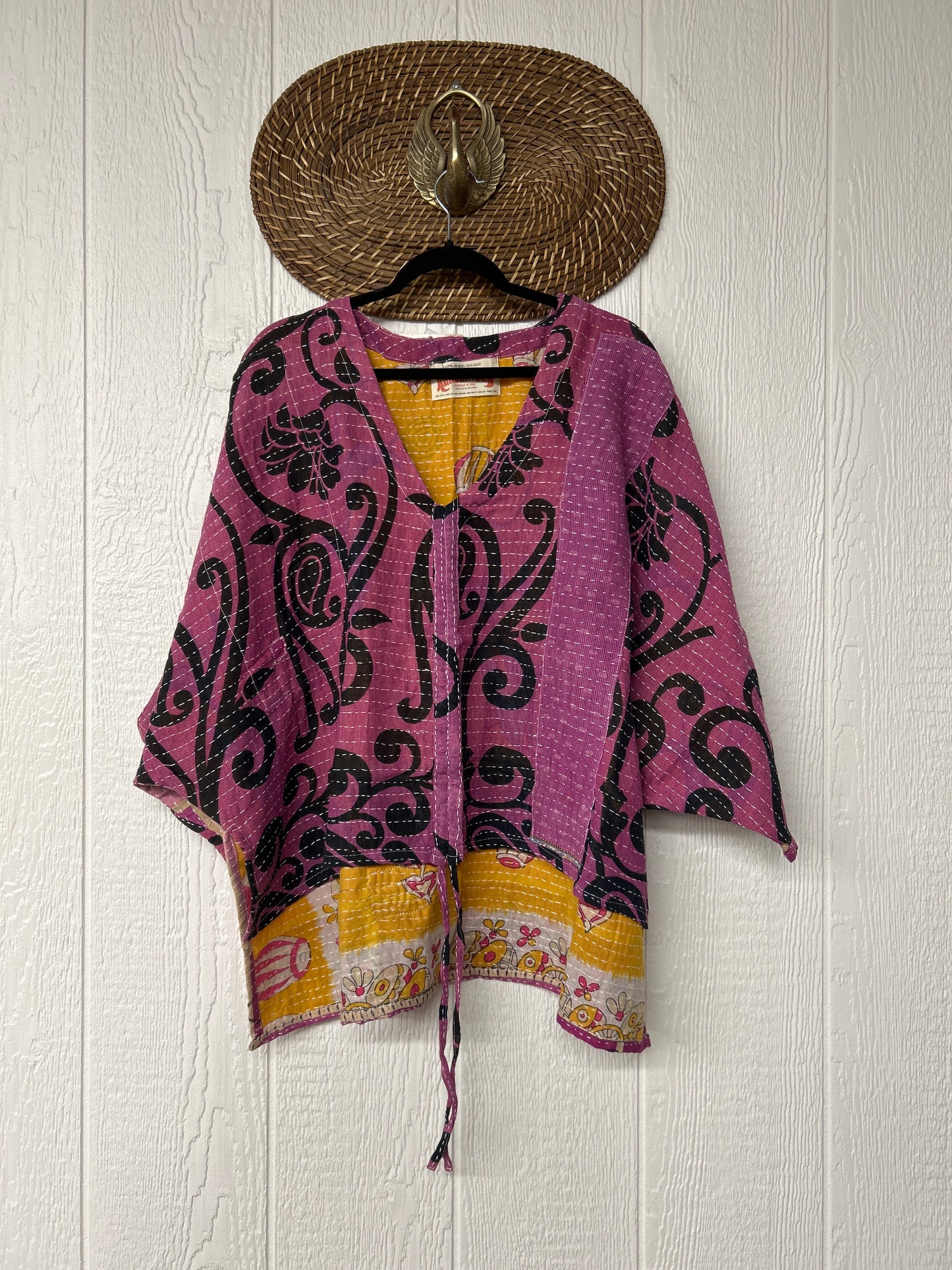 Pareo Kantha Hi-Lo Butterfly Top 0626 268