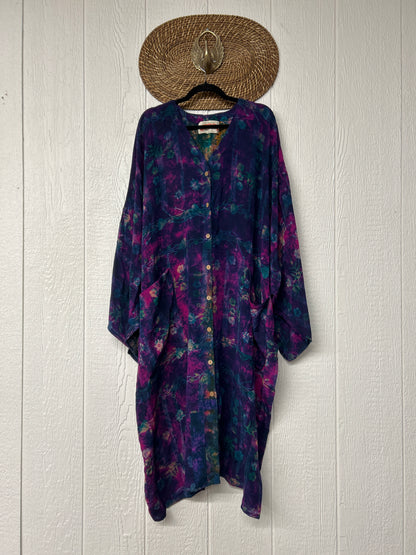 Crepe Sari Gaia Duster Dress 0426 144