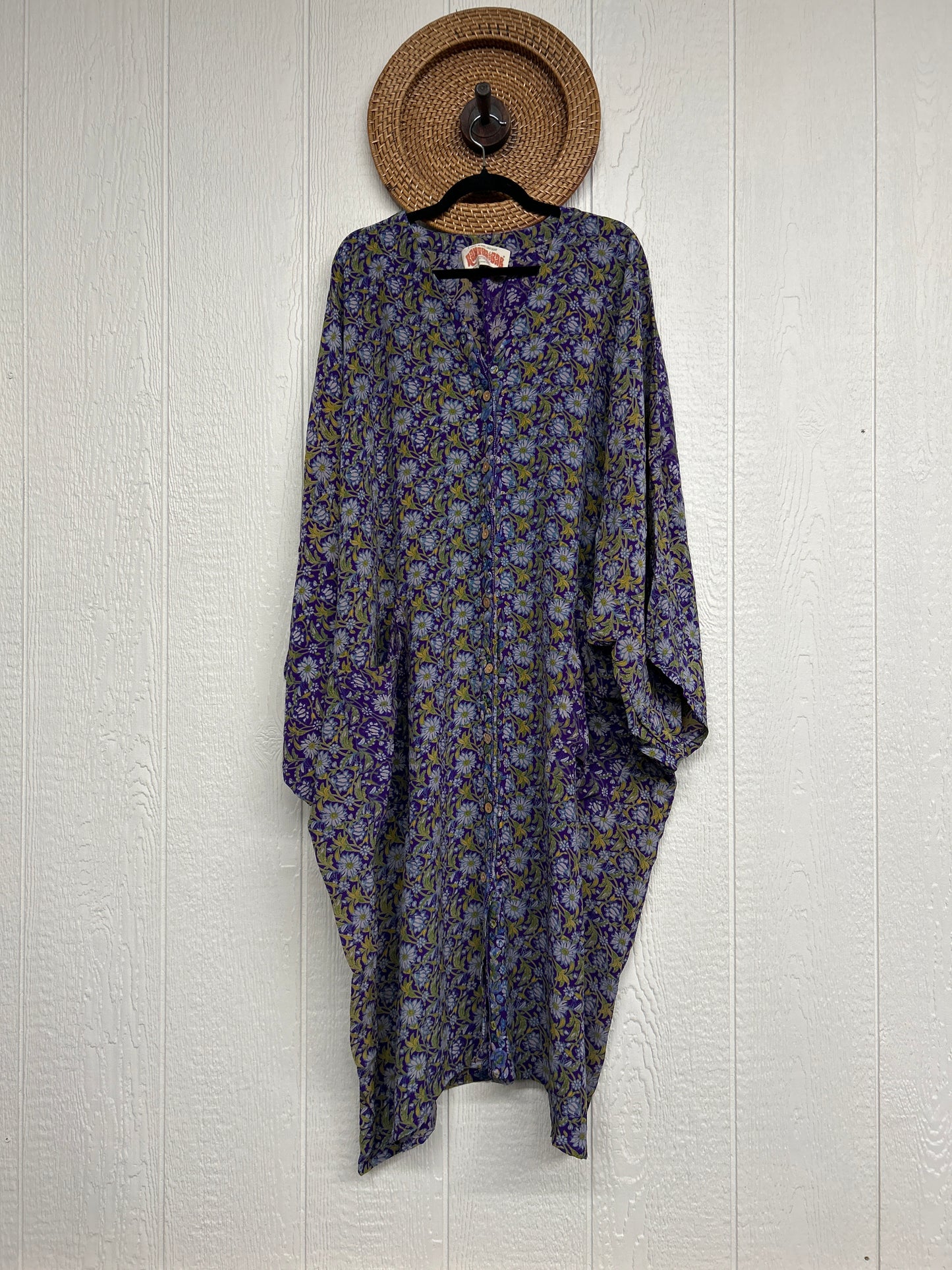 Crepe Sari Gaia Duster Dress 0826 154