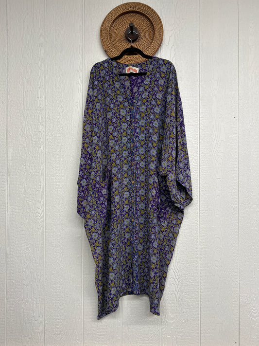 Crepe Sari Gaia Duster Dress 0826 154