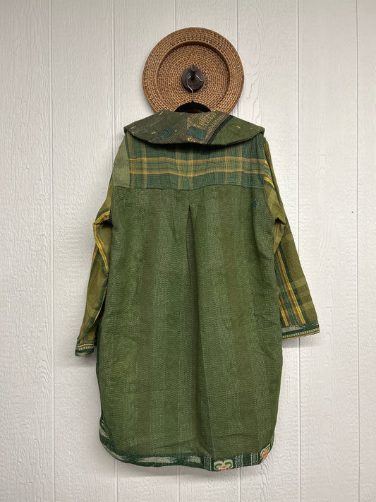 Fine Kantha Drifter Coat 1026 239