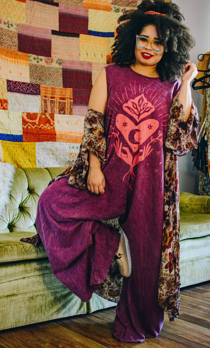 KB Dream Jumpsuit - Rooted Heart - Kantha Bae