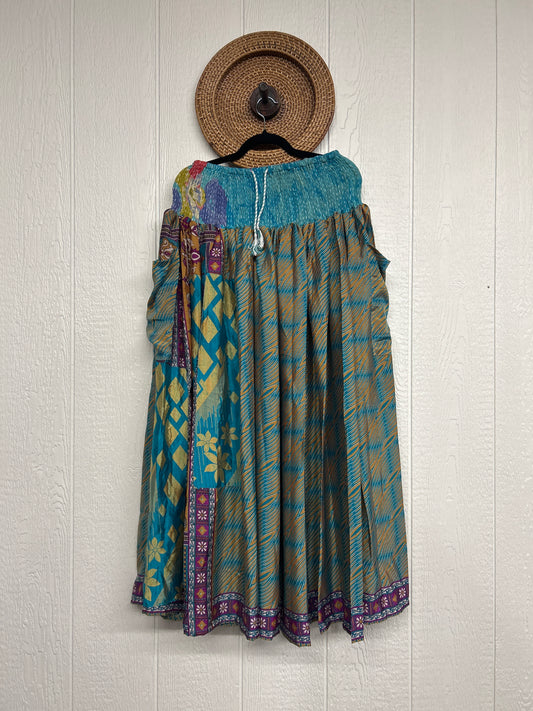 Rasgulla Sari Free Bird Convertible Skirt 0226 195