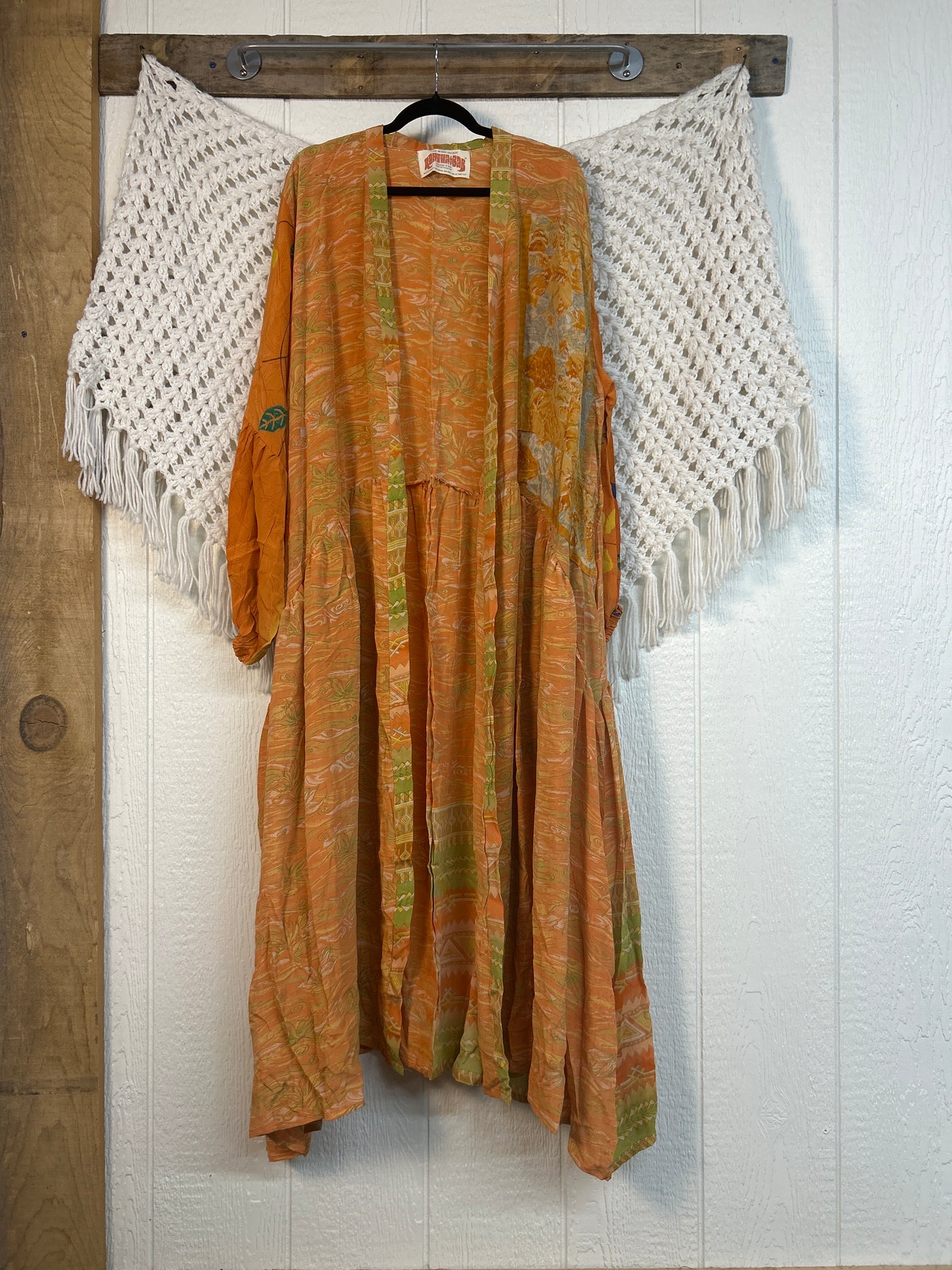 Crepe Sari Evermore Kimono 0326 086