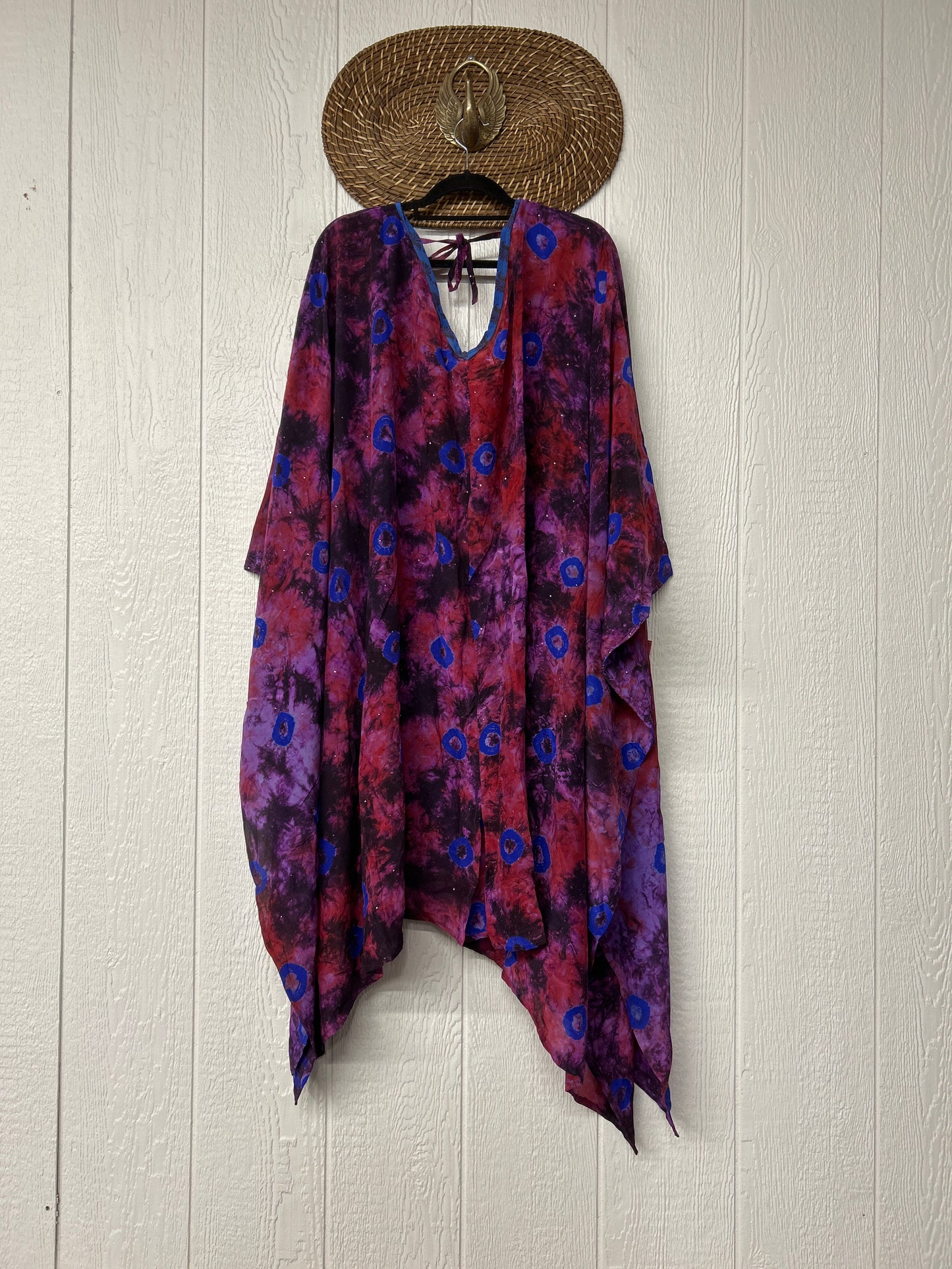 RETAIL Crepe Sari Orchid Kimono 0626 107