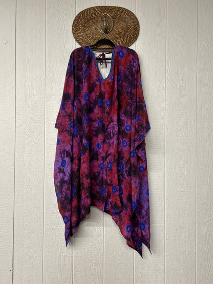 RETAIL Crepe Sari Orchid Kimono 0626 107