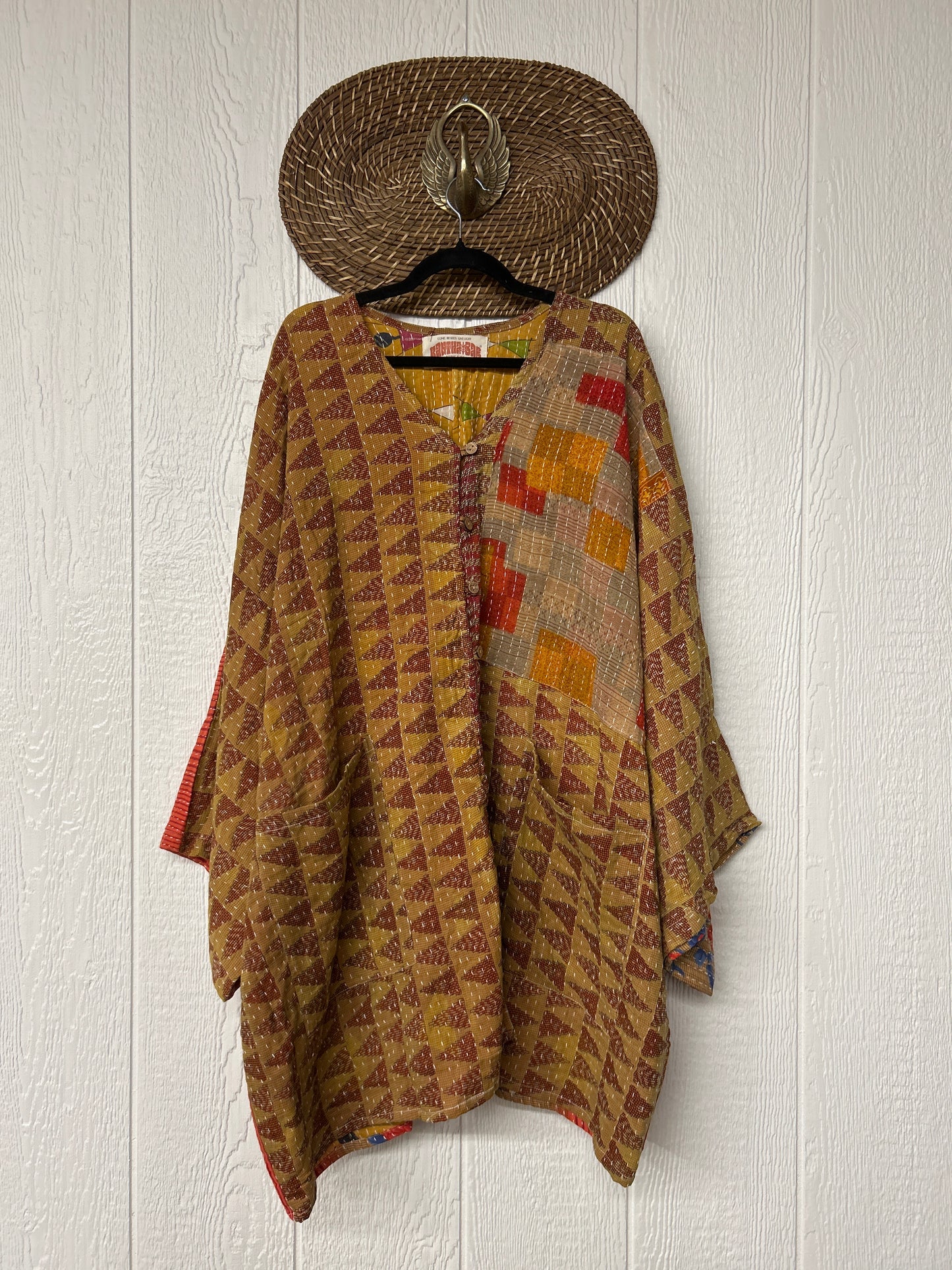 Pareo Kantha Gaia Button-Down Kimono 0126 257