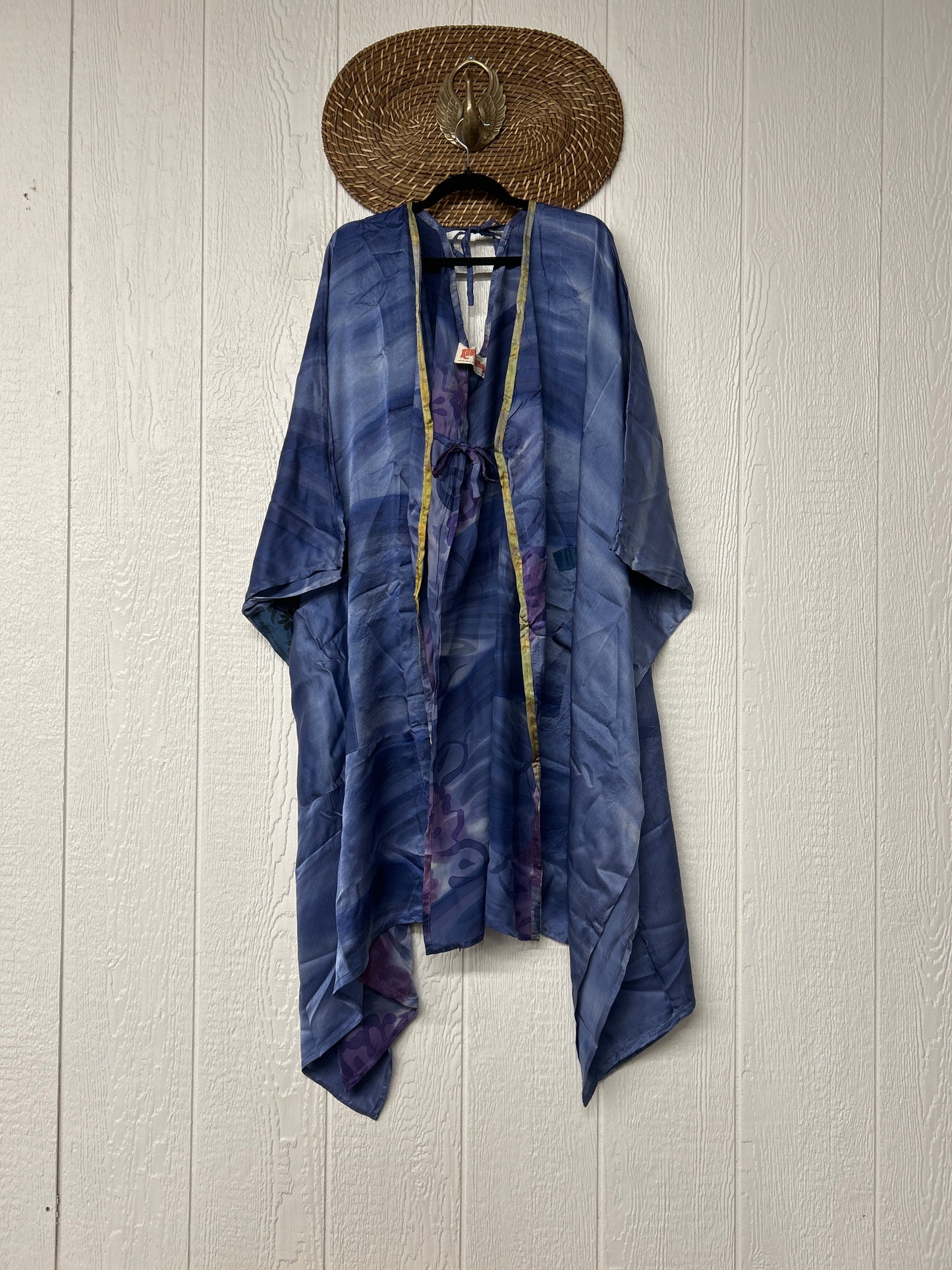 Crepe Sari Orchid Kimono 0626 123