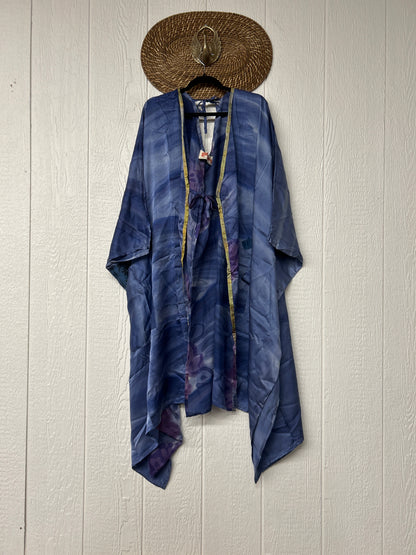 Crepe Sari Orchid Kimono 0626 123