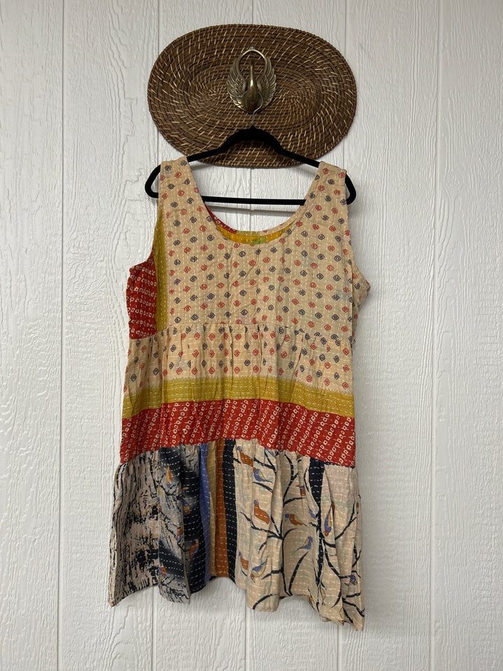 Kantha Meadow Mini Dress 0625 179