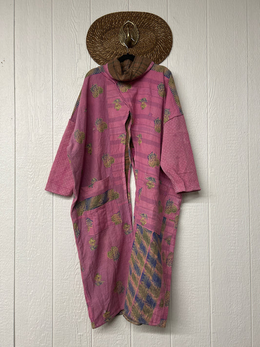 Fine Kantha Cowl Split Pullover 1225 035