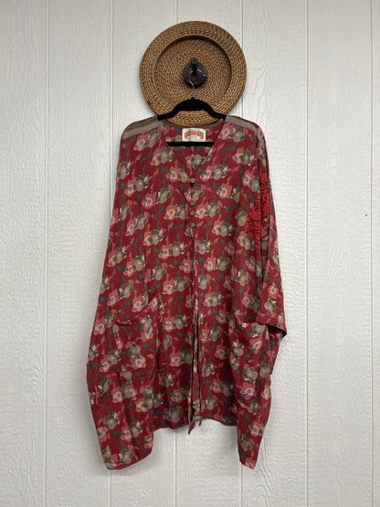 Crepe Sari Gaia Split Tunic 0226 081