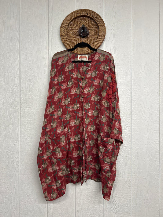 Crepe Sari Gaia Split Tunic 0226 081