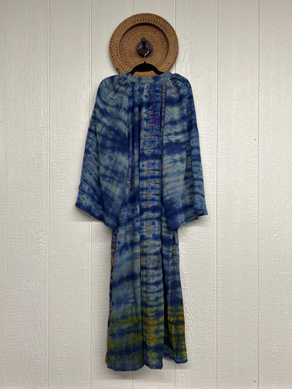 Crepe Sari Woodstock Duster Dress 0226 147