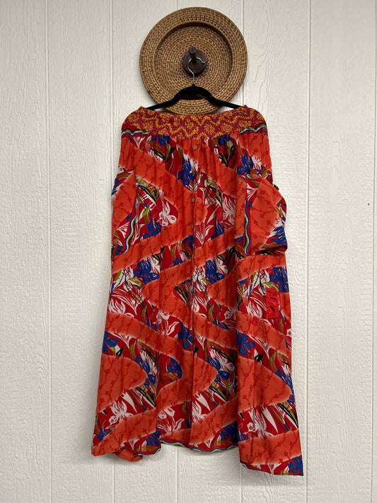 Rasgulla Sari Butterfly Cargo Skirt 0126 004