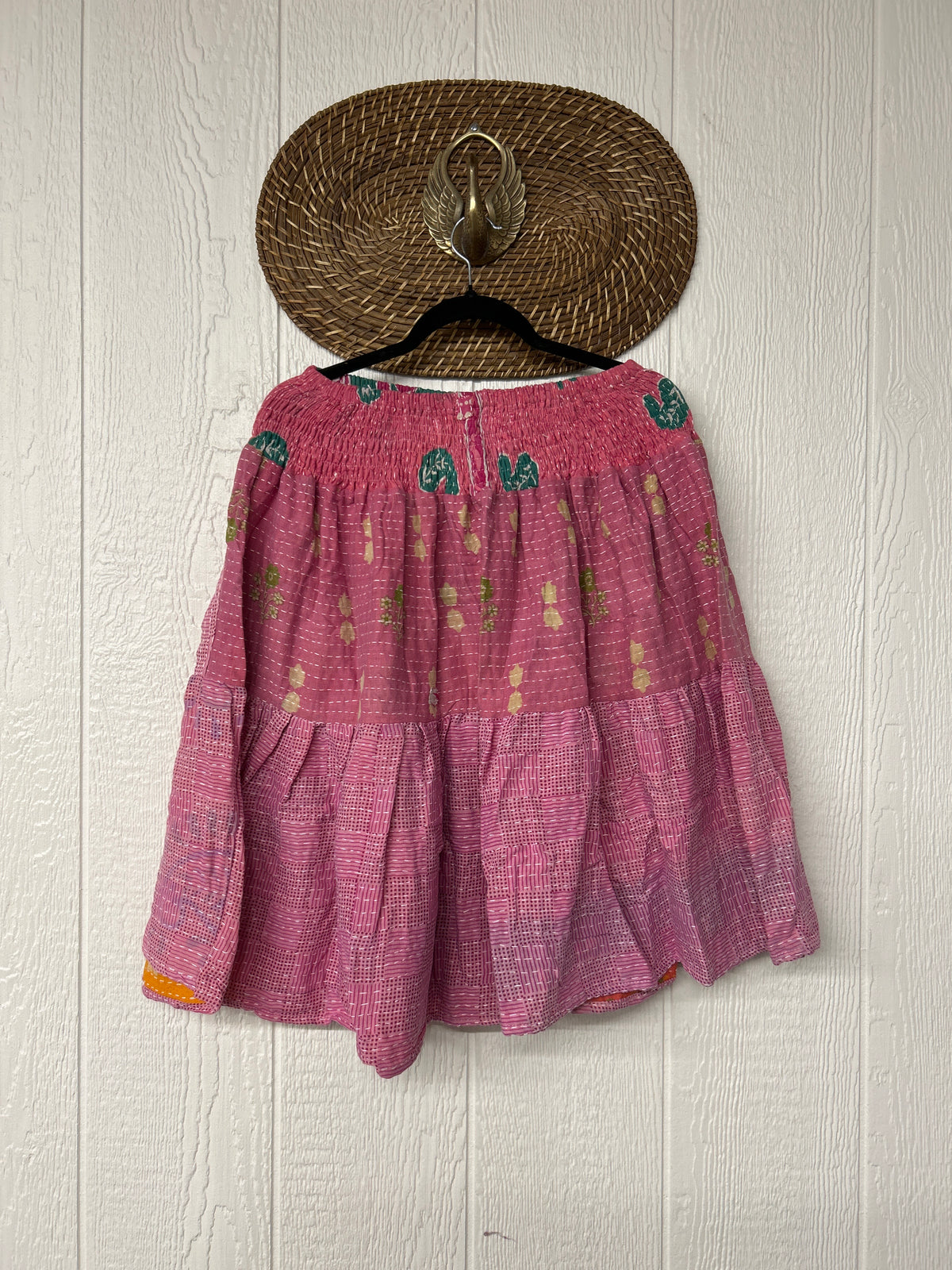 Pareo Kantha Meadow Skirt 0826 009