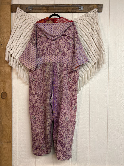 Kantha Zen Hoodie Jumpsuit 0925 179
