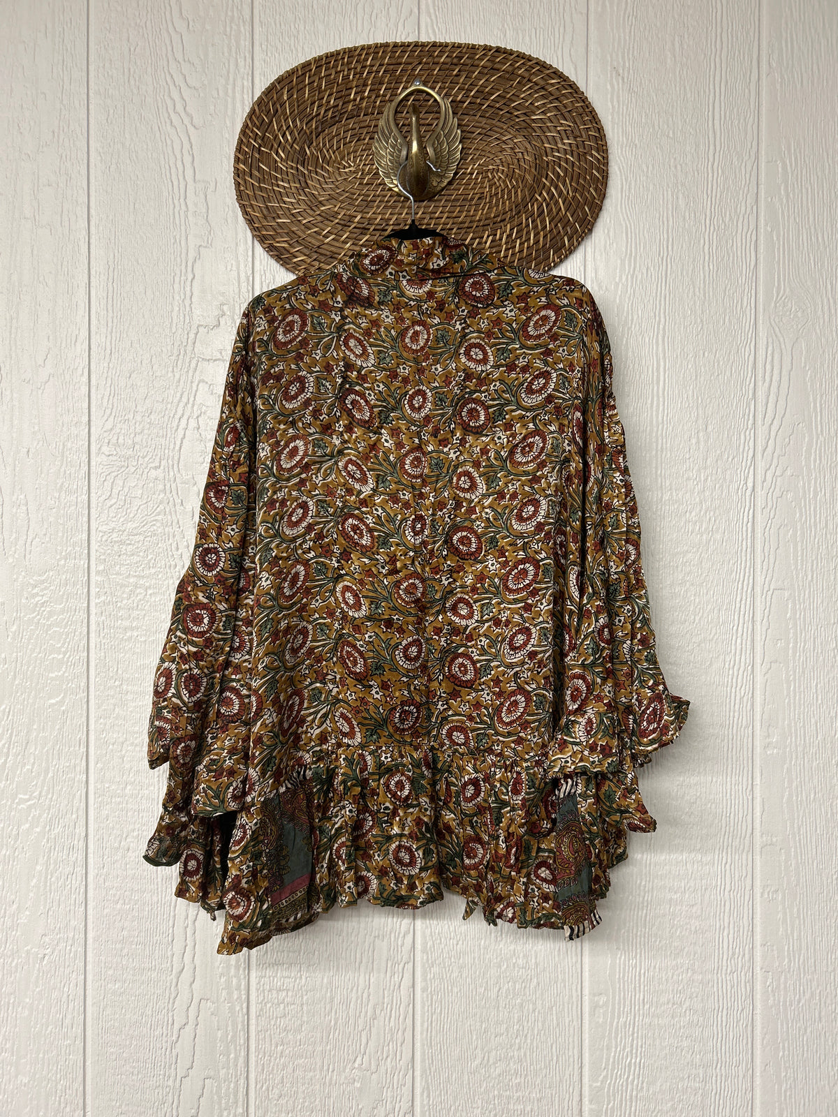Crepe Sari Wild Rose Top 1026 156
