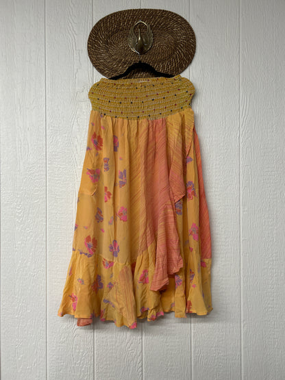 Crepe Sari Inner Peace Wrap Skirt 0626 230